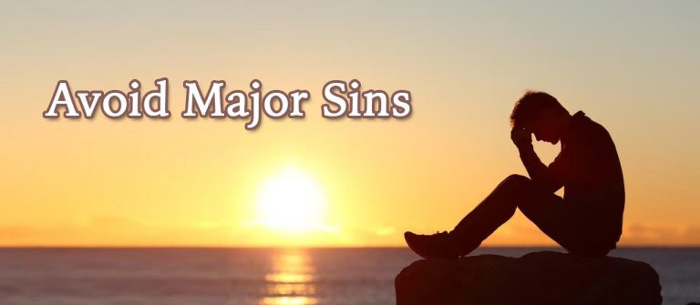 Avoid Major And Minor Sins In Islam Jannat Al Quran